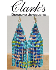 Clarks Diamond Jewelers - Ladder Fringe Earrings Altiplano