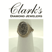 Clarks Diamond Jewelers - Sterling with 22kg Vermeil TourQ Ring SZ 8