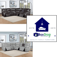BoxDrop North Spokane - Leather Sectional 